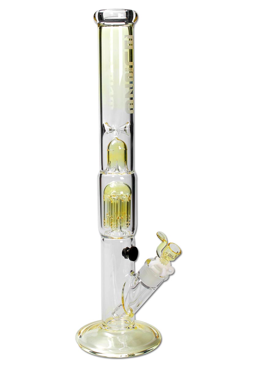 BLAZE Zylinderbong Ice 6-Arm Baumperkolator gelb