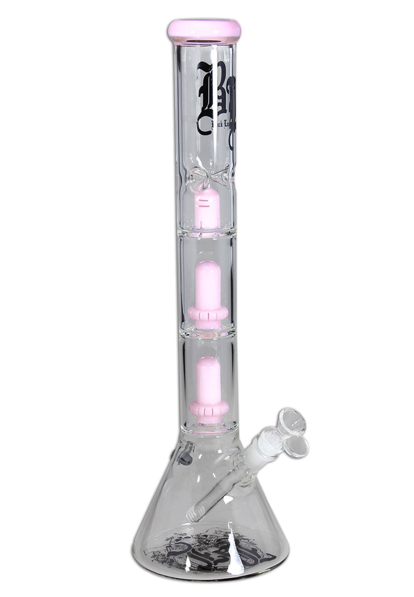 BL Beaker Icebong 2x Ufoperkolator rosa
