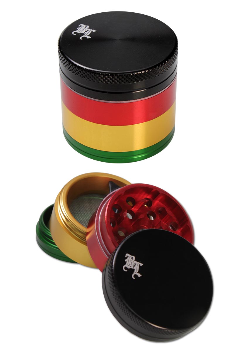 BL Rasta Alu-Grinder 4-tlg.