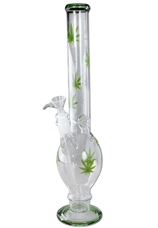 Glasbong Ice Hanfblätter